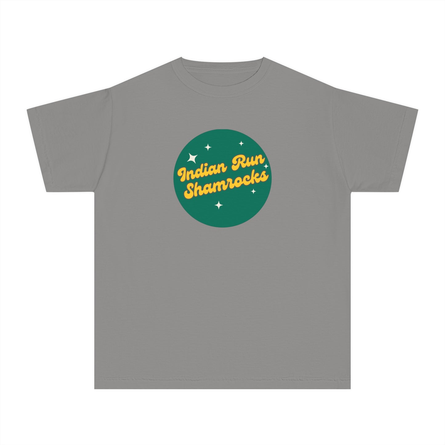 Indian Run Shamrocks Retro Youth Midweight Tee