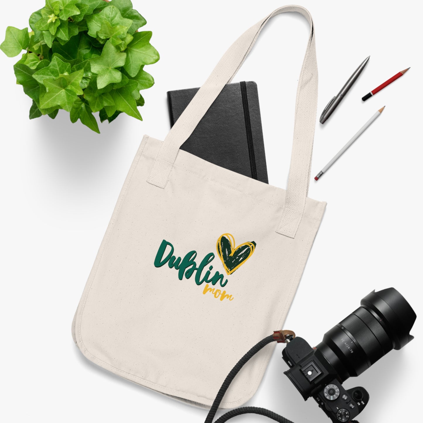 Dublin Mom Organic Canvas Tote Bag