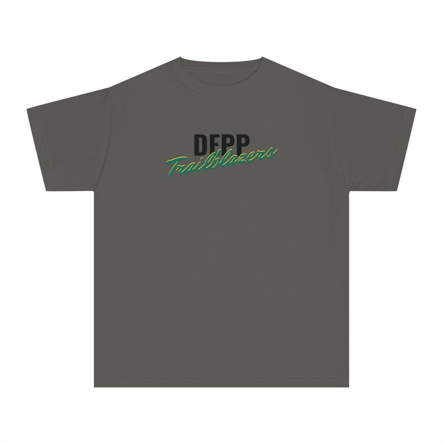 Depp Trailblazers Script Youth Midweight Tee