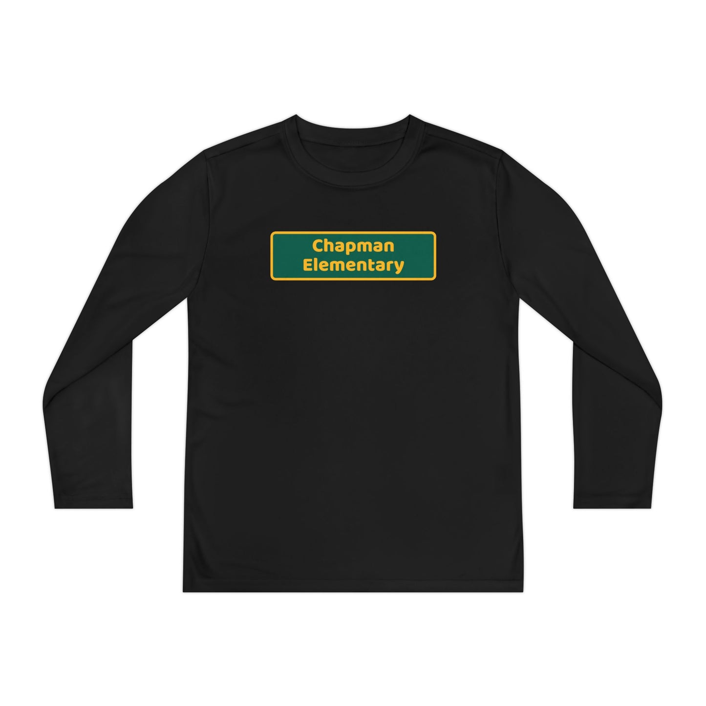 Chapman Blackboard Youth Long Sleeve Competitor Tee