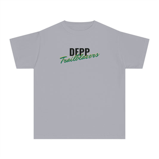 Depp Trailblazers Script Youth Midweight Tee