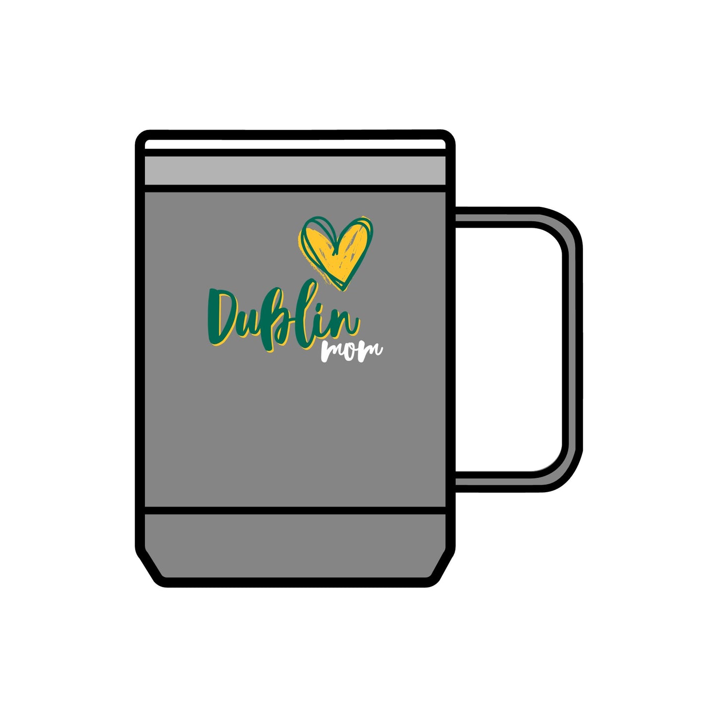 Dublin Mom 15oz Insulated Coffee Tumbler Mug