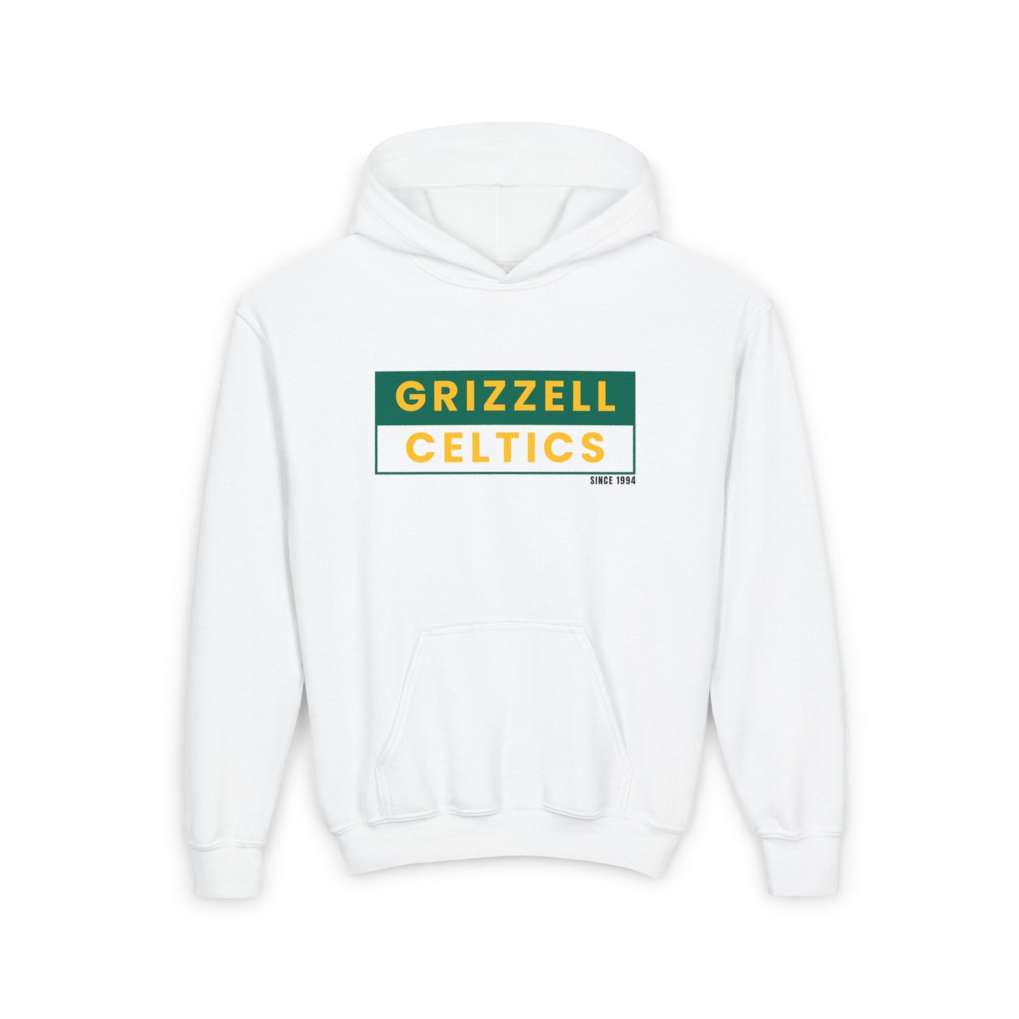 Grizzell Celtics Youth Heavy Blend Hooded Sweatshirt