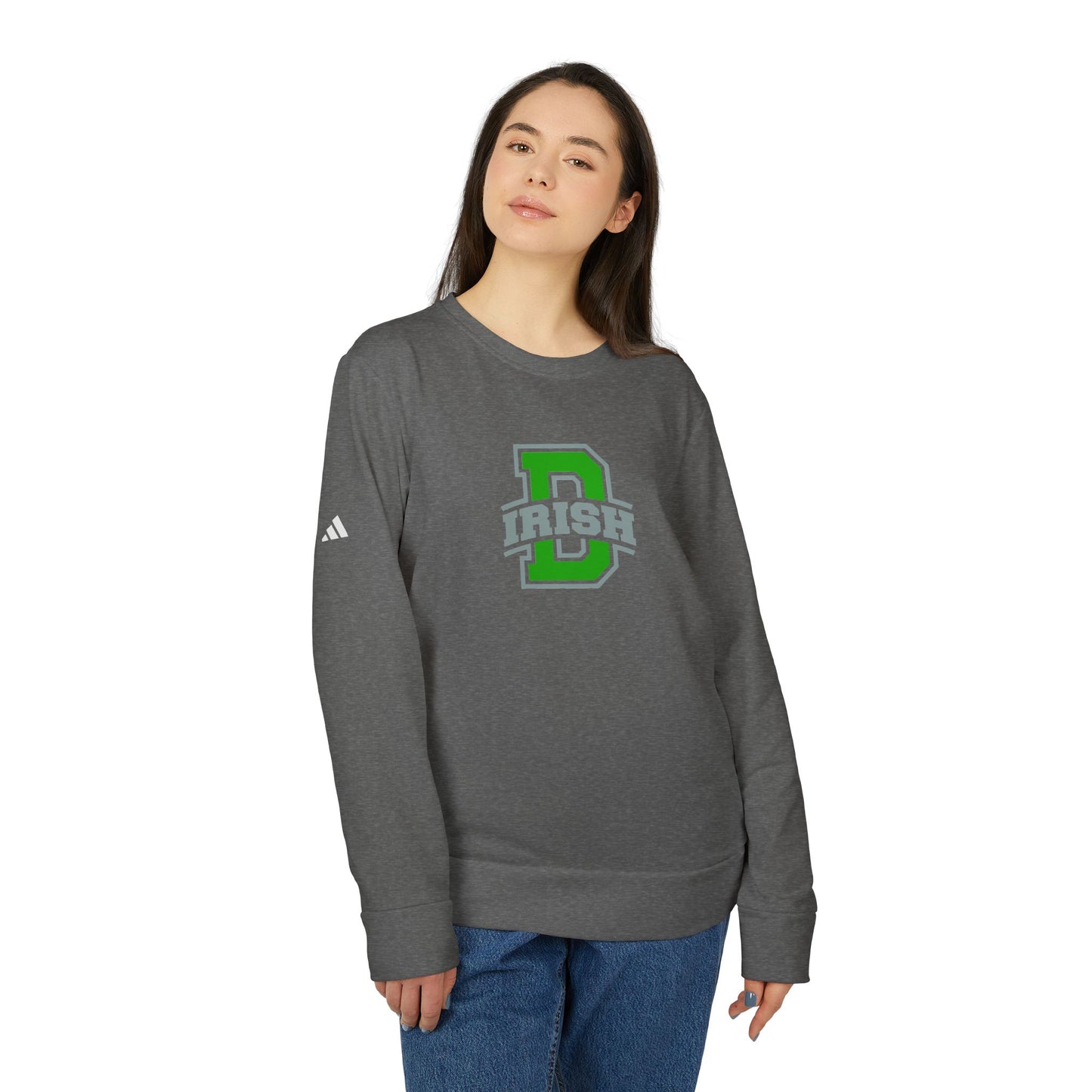 Davis Middle School adidas Unisex Fleece Crewneck Sweatshirt