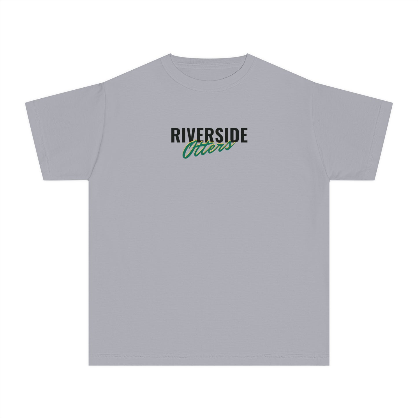 Riverside Otters Script Youth Midweight Tee