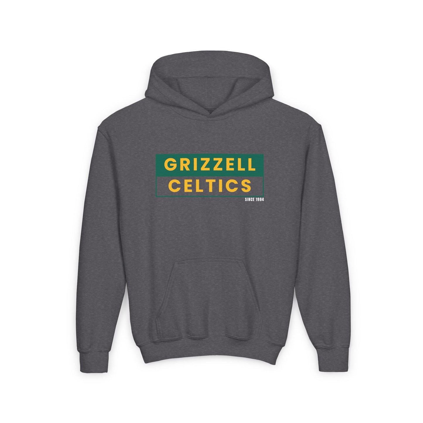 Grizzell Celtics Youth Heavy Blend Hooded Sweatshirt