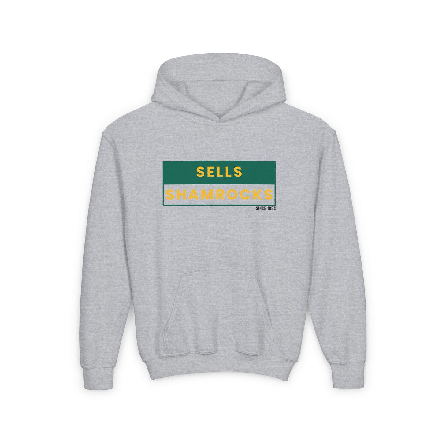 Sells Shamrocks Youth Heavy Blend Hooded Sweatshirt