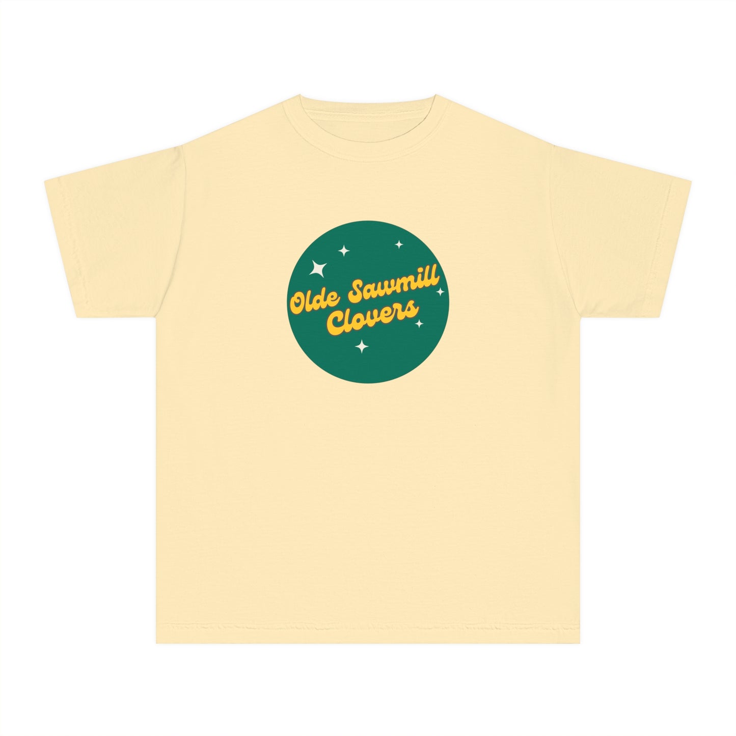 Olde Sawmill Clovers Retro Youth Midweight Tee