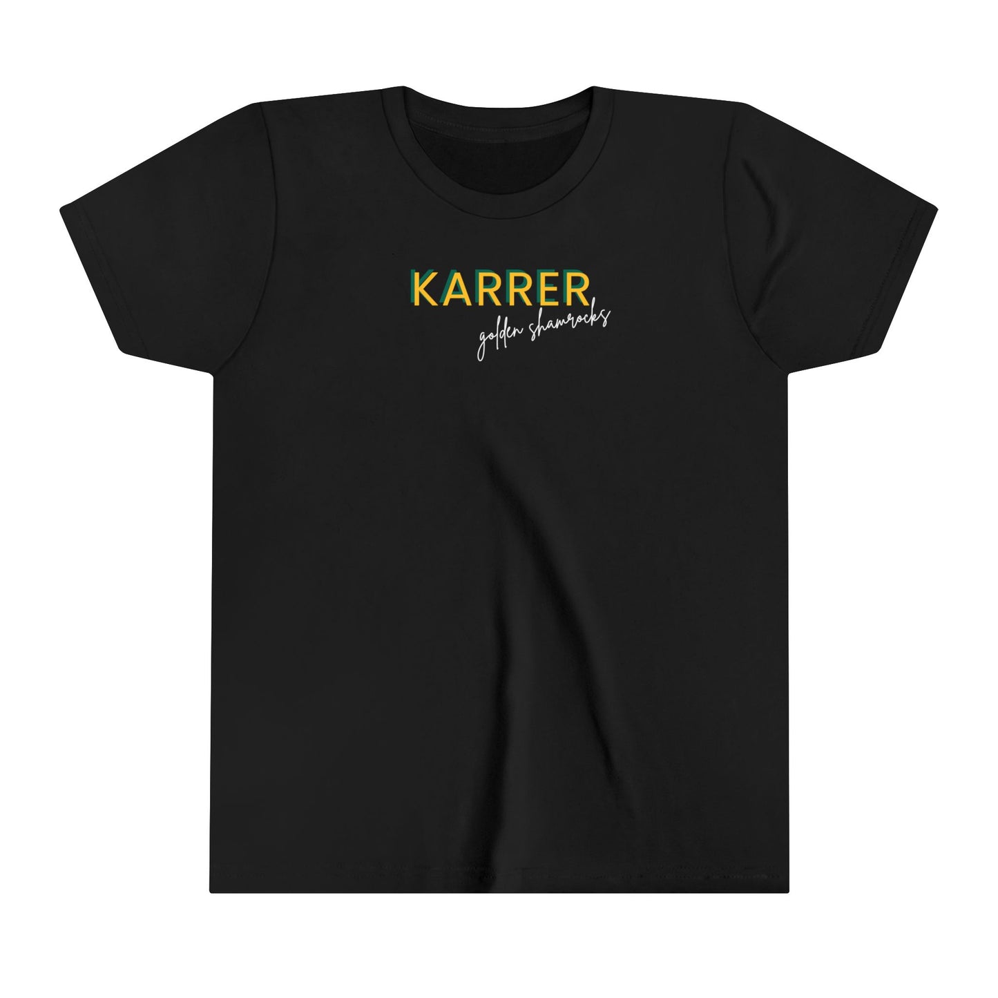 Karrer Script Mascot Youth Short Sleeve Tee