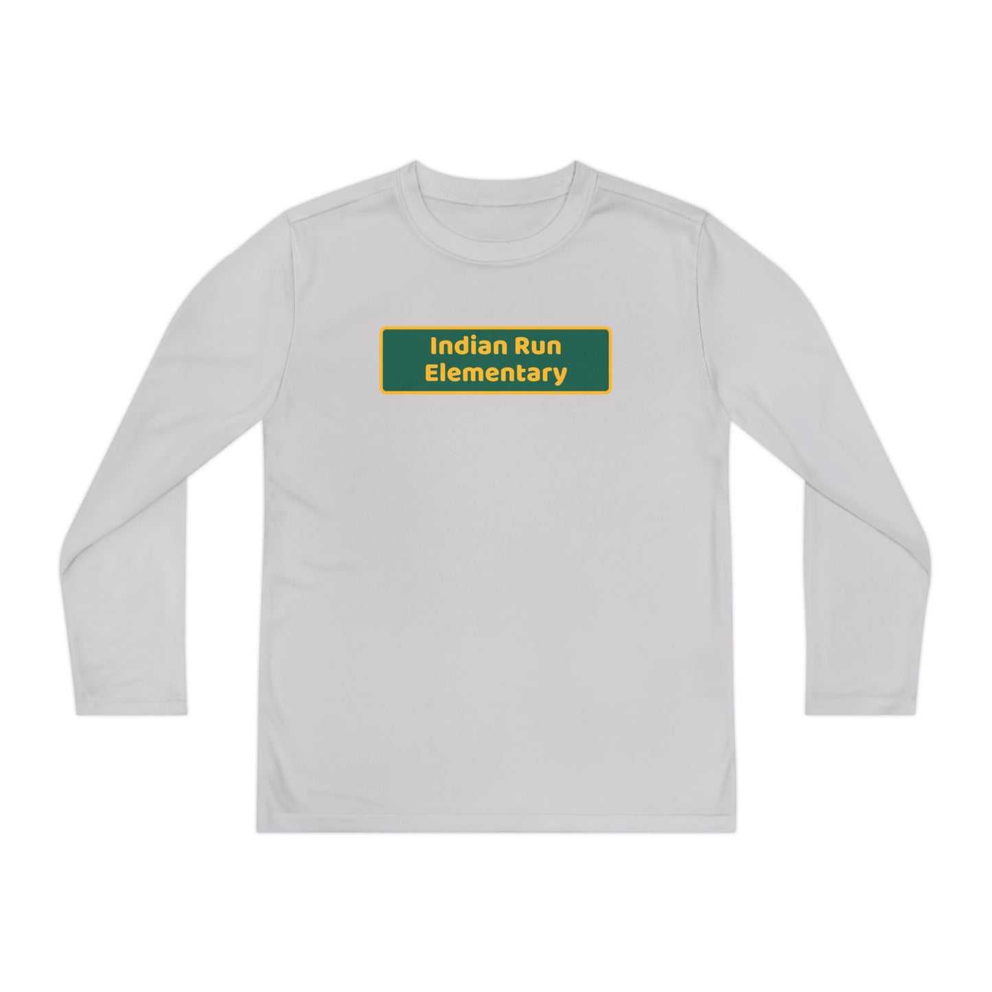 Indian Run Blackboard Youth Long Sleeve Competitor Tee