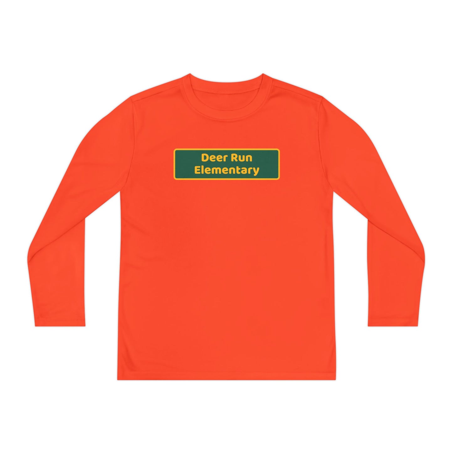 Deer Run Blackboard Youth Long Sleeve Competitor Tee