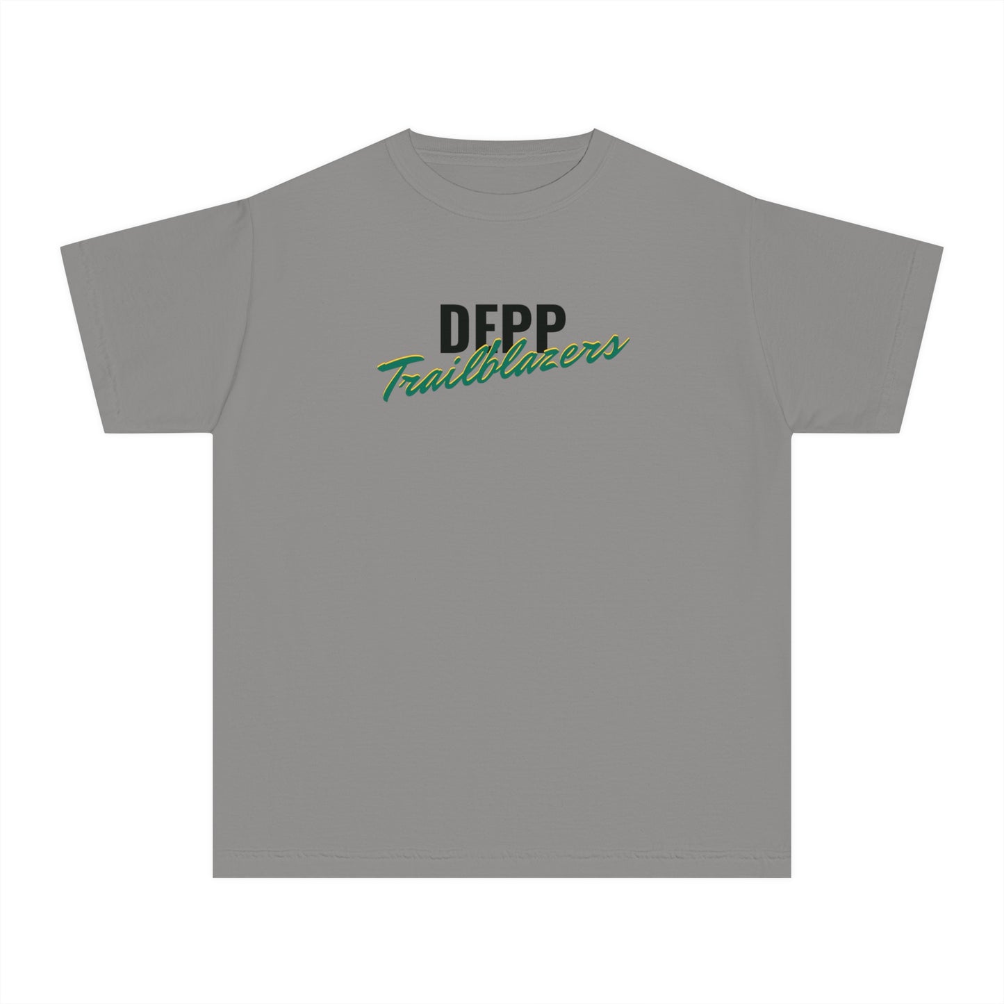 Depp Trailblazers Script Youth Midweight Tee