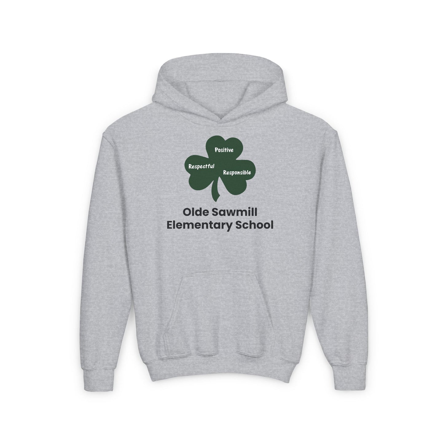 Olde Sawmill Elementary Youth Heavy Blend Hooded Sweatshirt