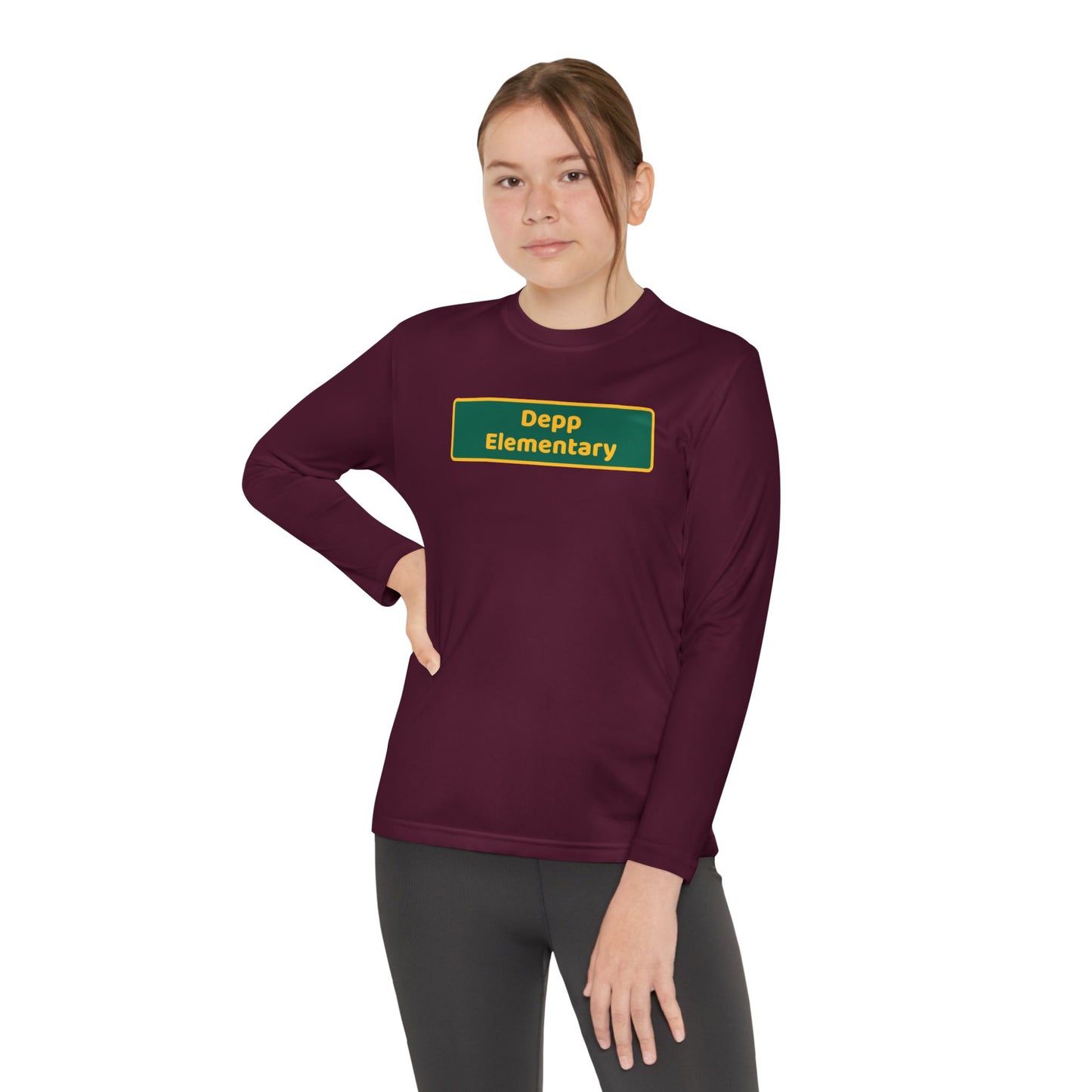 Depp Blackboard Youth Long Sleeve Competitor Tee