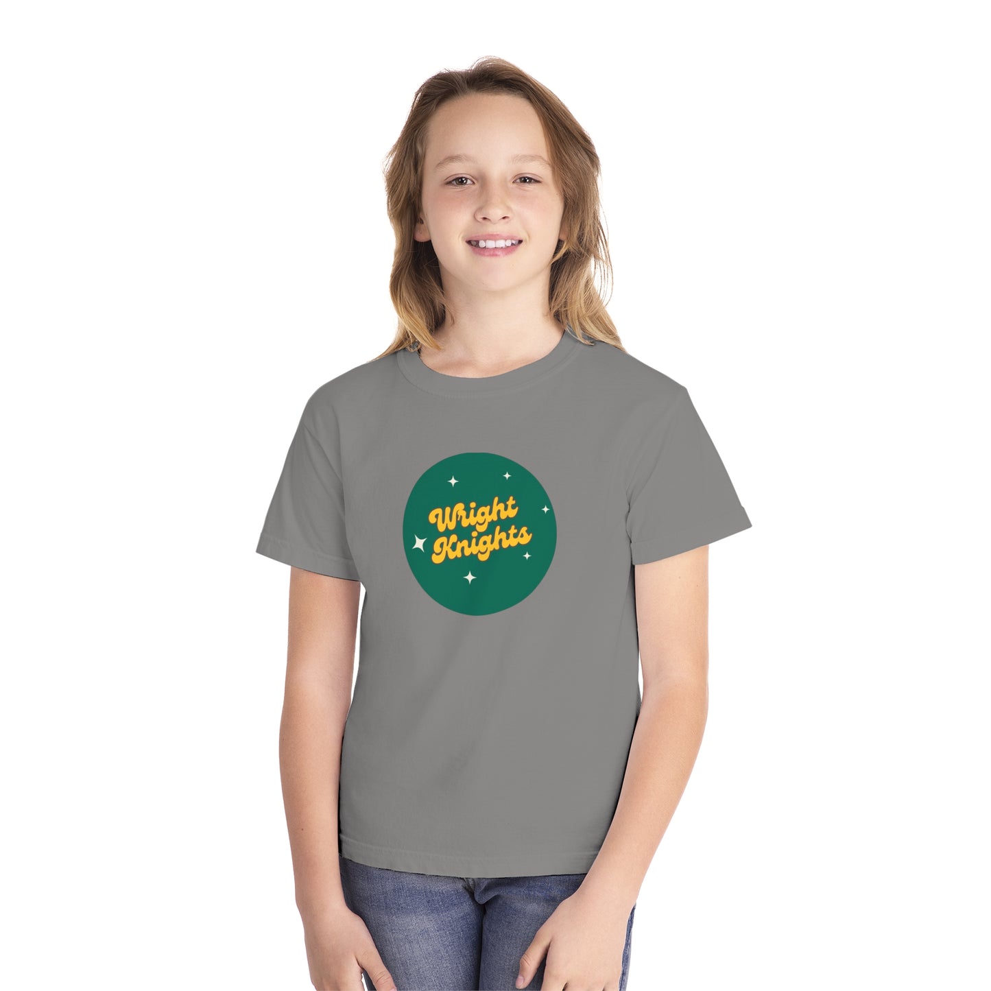 Wright Knights Retro Youth Midweight Tee