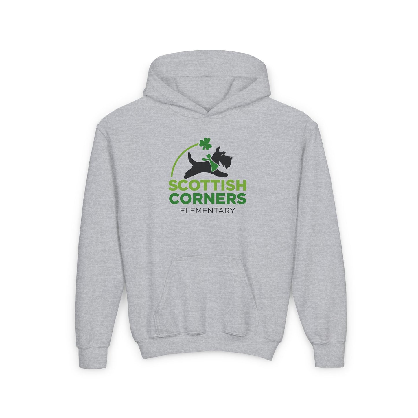 Scottish Corners Elementary Youth Heavy Blend Hooded Sweatshirt