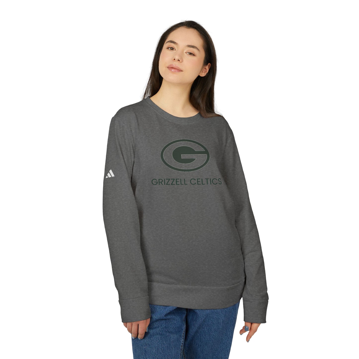 Grizzell Middle School adidas Unisex Fleece Crewneck Sweatshirt