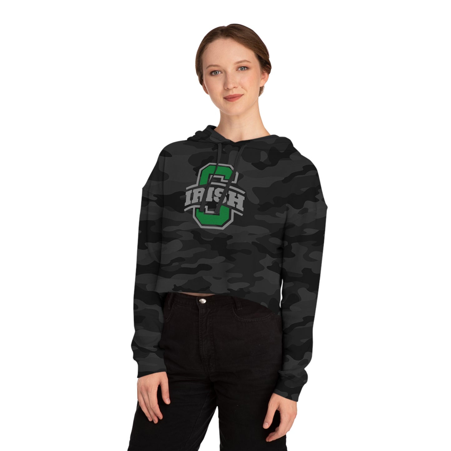 Scioto Women’s Cropped Hooded Sweatshirt